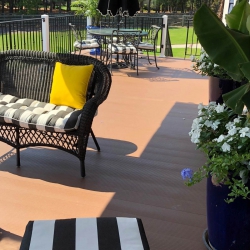 Saddle Brown Decking<br> Monitor colors will vary. Request a color sample. LD1