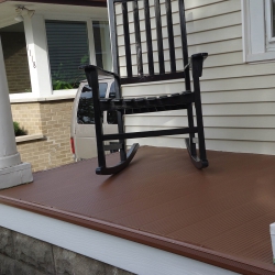 Saddle Brown Decking<br> Monitor colors will vary. Request a color sample. LD15