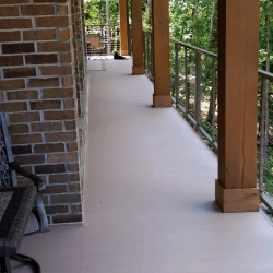 Buckskin Decking - Bronze Cable Railings<br> Monitor colors will vary. Request a color sample. LD21